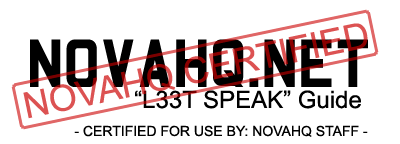 NovaHQ L33T Speak Guide